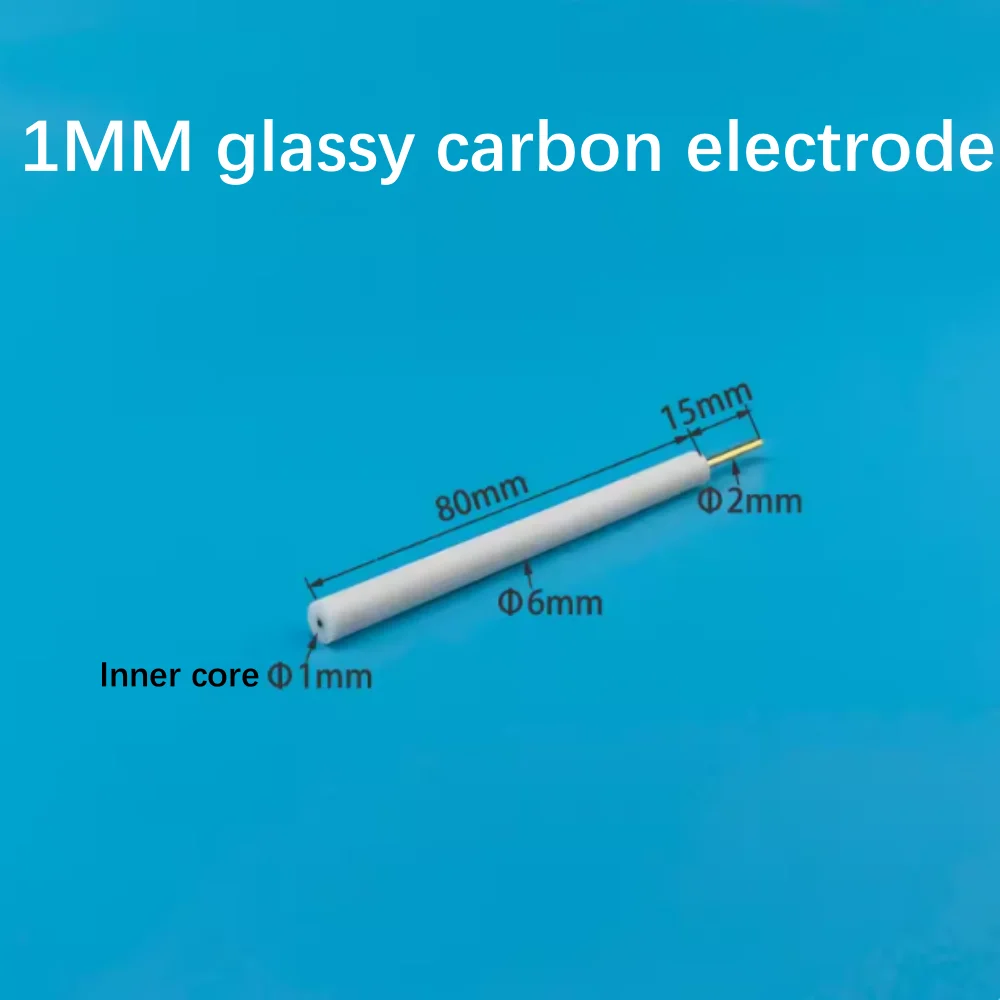 Glassy carbon electrode, working electrode, 3mm / 4mm / 5mm glassy carbon electrode. Imported glassy carbon