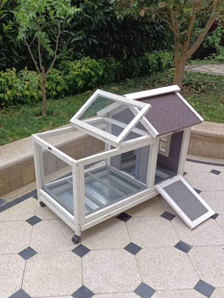 outdoor dwarf cage home villa special supplies rutin chicken wooden house luxury rabbit nest