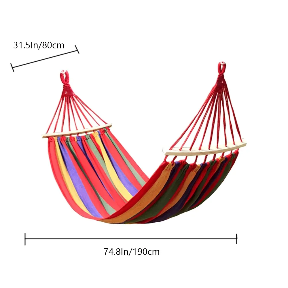 Przenośny wiszący hamak, kryty, dom, sypialnia, leniwe krzesło, podróże, Outdoor, Camping, huśtawka krzesło, grube płócienne łóżko