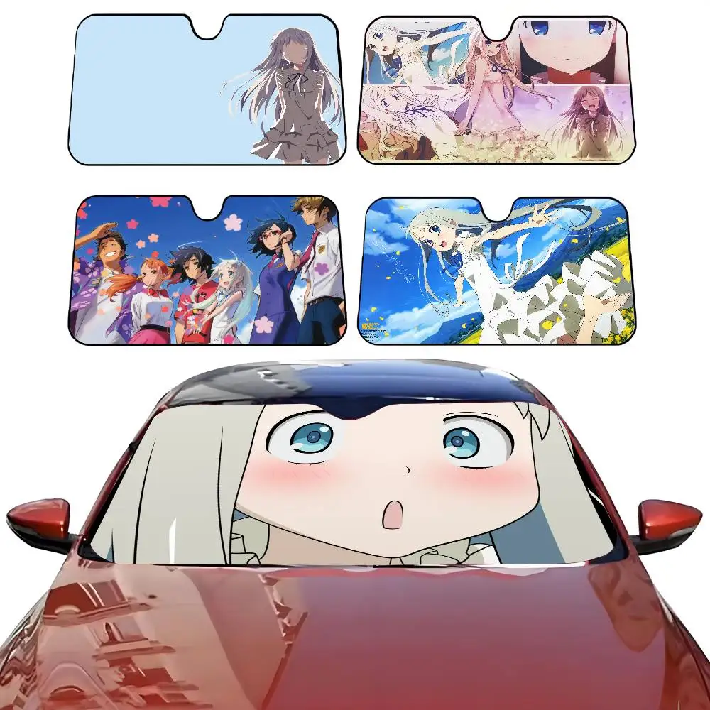 

ANIME Ano Hi Mita Hana no Namae wo Bokutachi wa Mada Shiranai Автомобильный солнцезащитный козырек от солнца на лобовое стекло автомобиля Защита от ультрафиолета