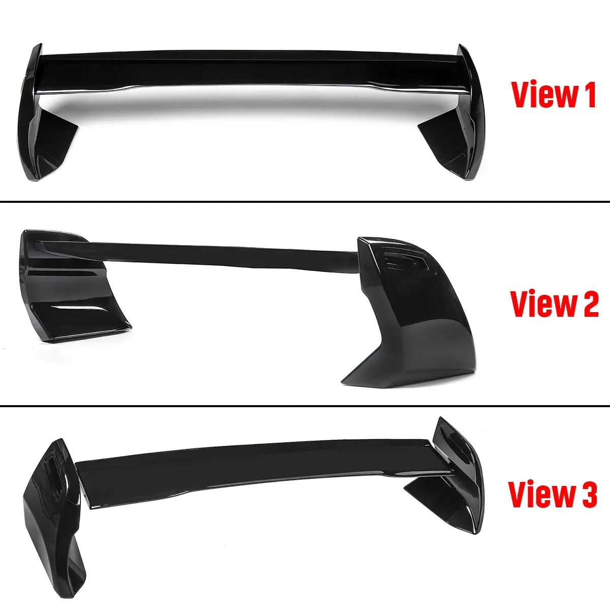 New Car Rear Spoiler Wing Lip Extension For Mitsubishi Lancer Evolution EVO 7 8 9 2003-2007 Rear Trunk Boot Spoiler Lip Wing