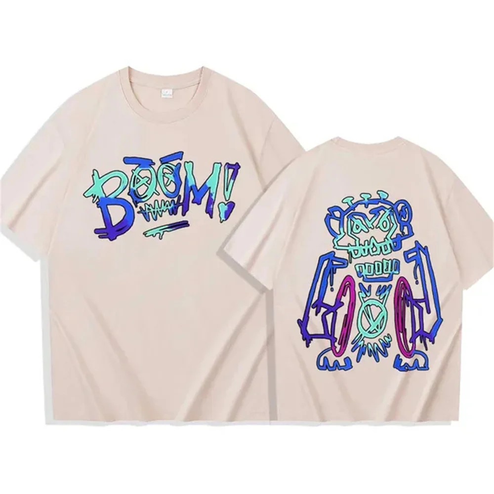 Arcane Jinx Pure Cotton EU size Tee designer men tshirt graphic anime streetwear male clothes