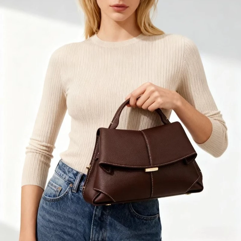 

Дизайн женской сумки с роскошной текстурой, плиссированная кожаная сумка через плечо, винтажная женская сумка через плечо, подарок 2020.