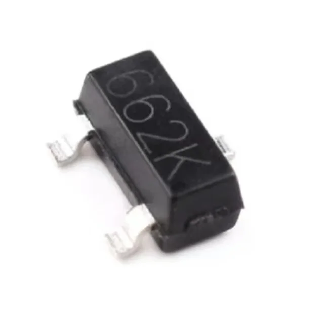 Puces de régulateur authentiques, 20 pièces, XC6206P332MR (662K) SOT-23 3.3V 300MA