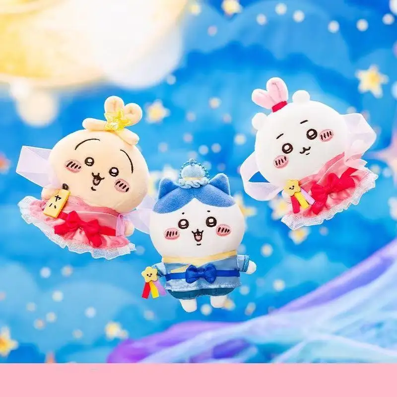 Chiikawa Magical Plush Toy Kawayii Hachiware Usagi Backpack Keychain Ins Korean Style Cartoon Anime Friend Birthday Gift