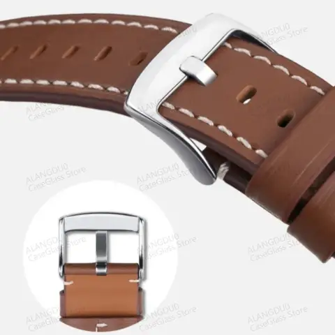 8 best sales läderarmband till Huawei Watch GT2 Pro - №3