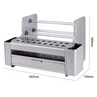 Support de rangement pour tournevis 9IMOD T1, kit d'outils multifonctionnels de réparation, support de bureau pour tournevis hexagonal cruciforme 3
