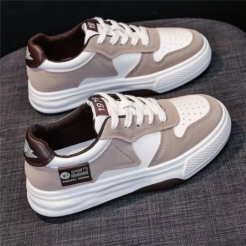 2023 Platform Sports Shoes Flat Female Sneakers Women Tennis Spring Casual Vulcanize Black Fashion Harajuku Thick-sole Sneakers