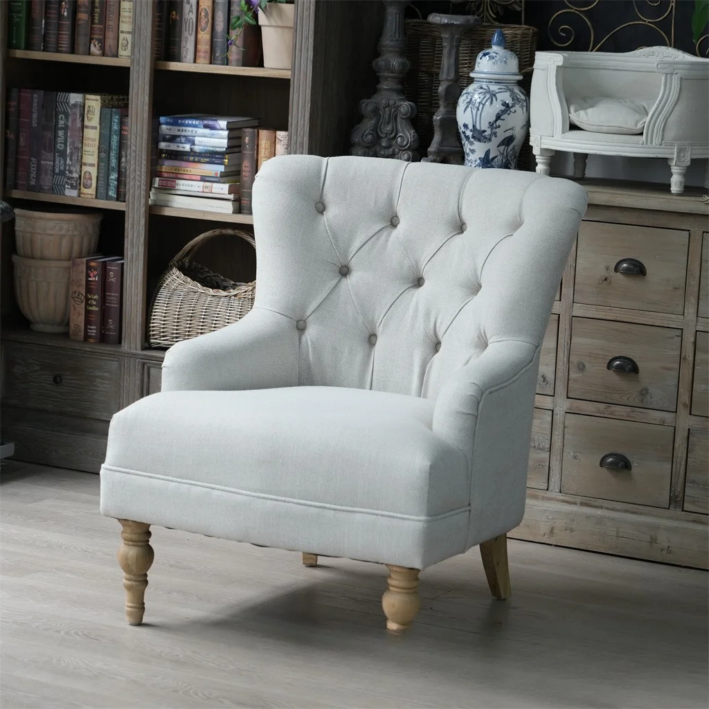 Retro-Designermöbel aus massivem Holz, Café