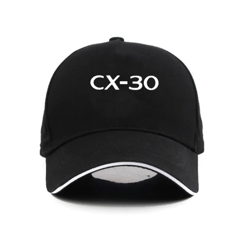 

Car Hats Casual Baseball Caps Sunscreen Cotton Ventilate Hat for CX30 CX-30 Auto Accessories