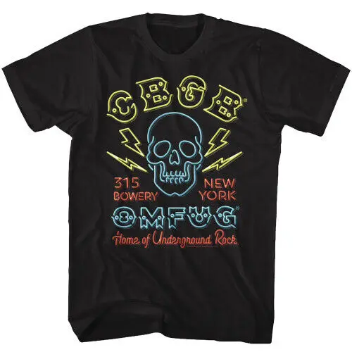 

CBGB Neon Sign Black Adult T-Shirt