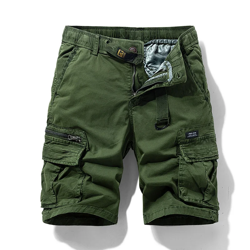 2024 New Summer Men Cotton Cargo Camouflage Shorts Clothing Casual Breeche Bermuda Beach Jogger Male Hot Dropshipping