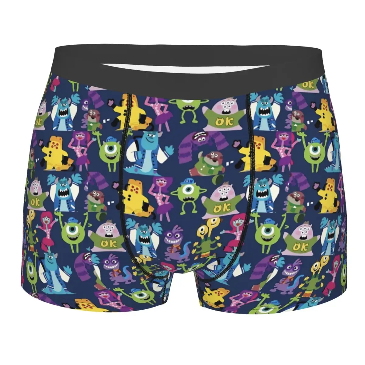 

Custom Monsters University Cartoon Anime Underwear Men Breathbale Boxer Briefs