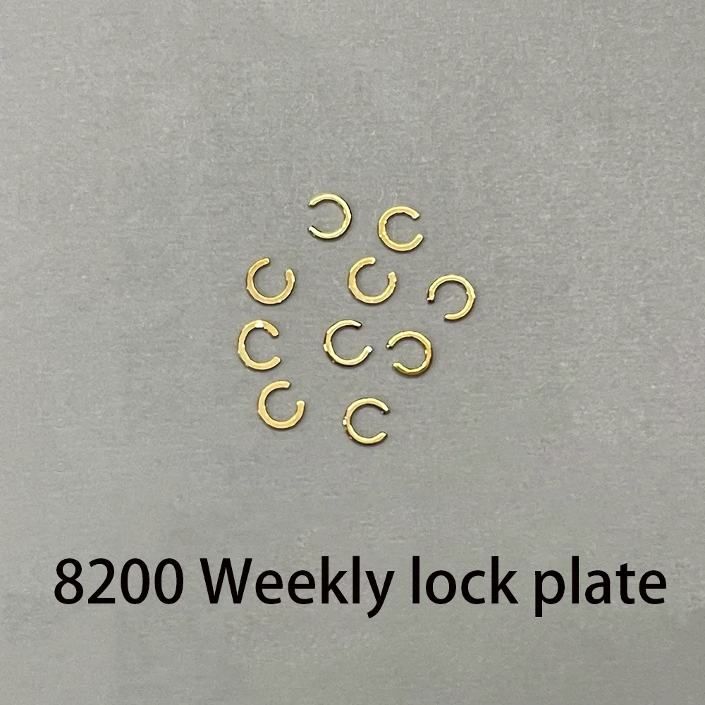 

Watch Accessories Week Lock Plate Suitable for 8200 Movement Week Opening Plate Week Pressing Plate Pin Opening Plate