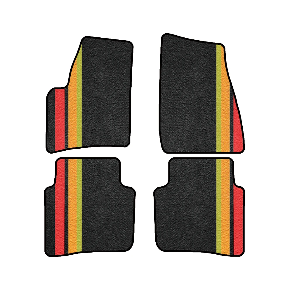 Car Mats With Buttons For Volkswagen Tuareg 2011–2018 7P Cross bridge 15cm Car-Specific Mats Floor Mats