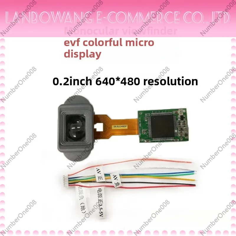 DIY 0.2 Inch Micro LCD Display with Eyepiece for Night Vision Thermal Imaging Handheld Helmet Mounted Display view 2