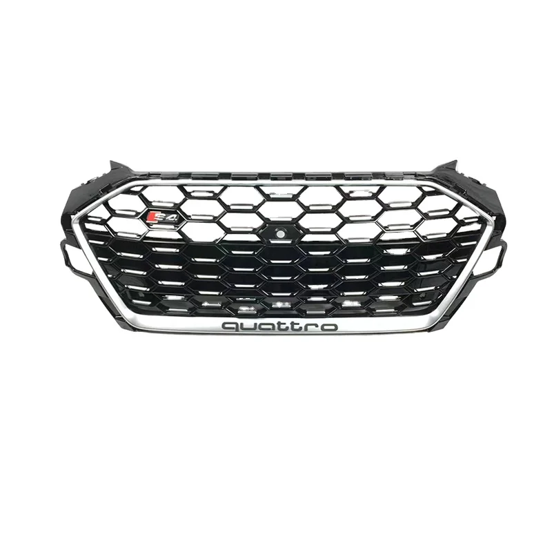 S4 Front grill for Audi A4 S4 B9.5 A4L modification grille change to S4 style auto spare part glossy black 2020+