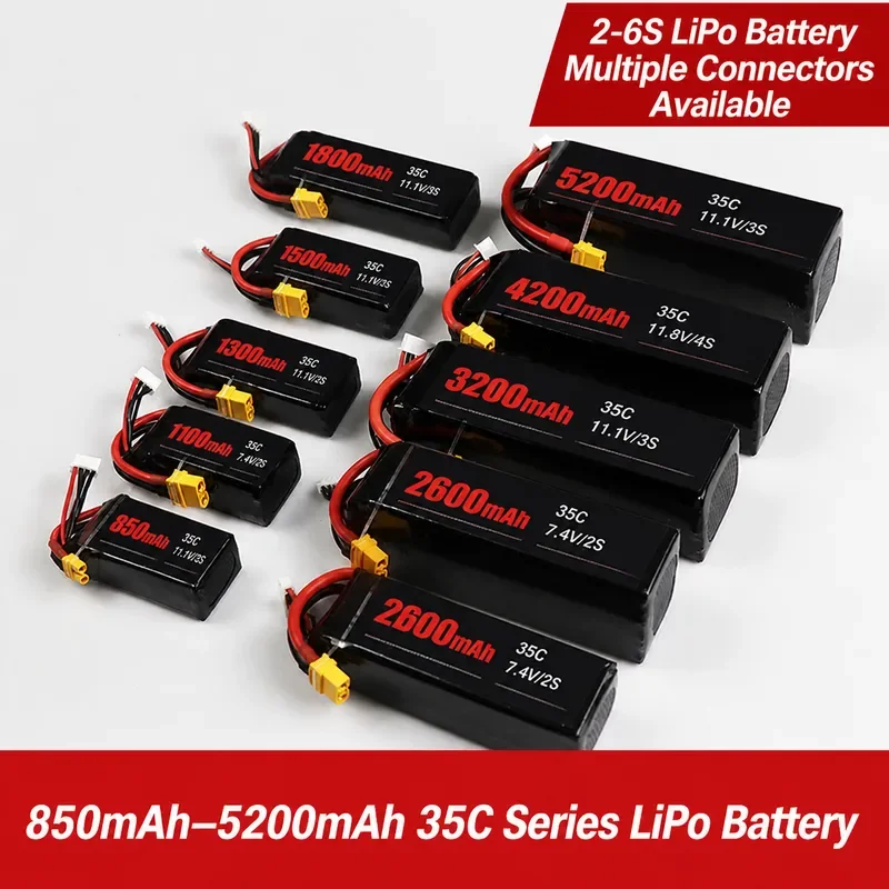 Beite LIPO Battery 850mAh to 5200mAh