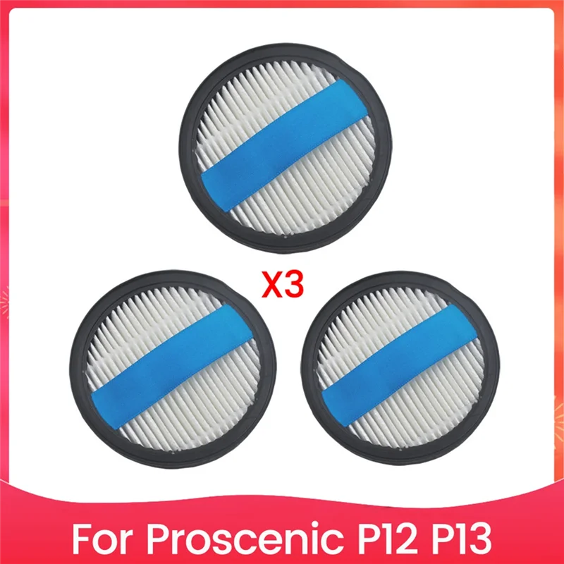 Promotion!Vacuum Cleaner HEPA Filter HEPA Filter For Proscenic P12 P13 Vacuum Cleaner Parts