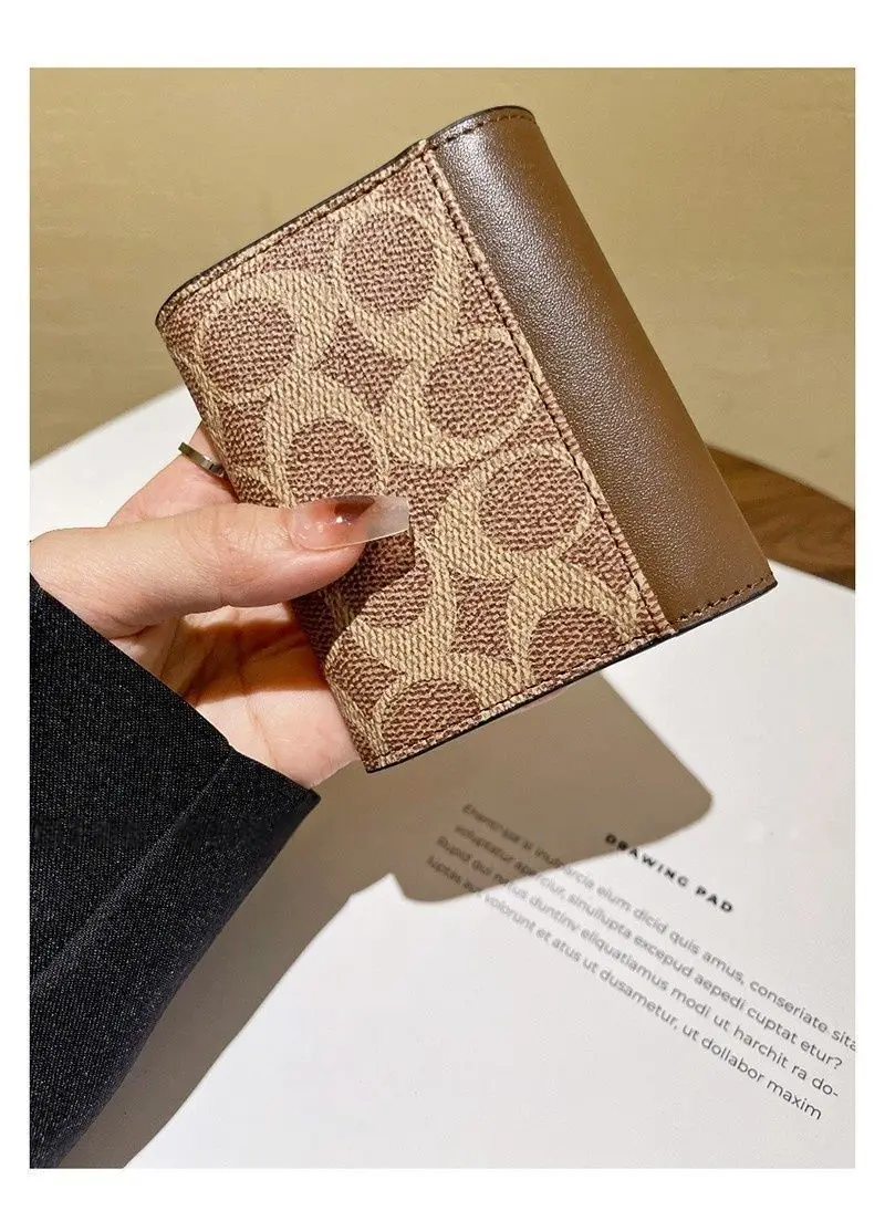 High End Camellia Organ Card Bag Exquisite Zero Wallet Multi Slot Light Luxury Retro Fashion Multi Functional Storage Wallet