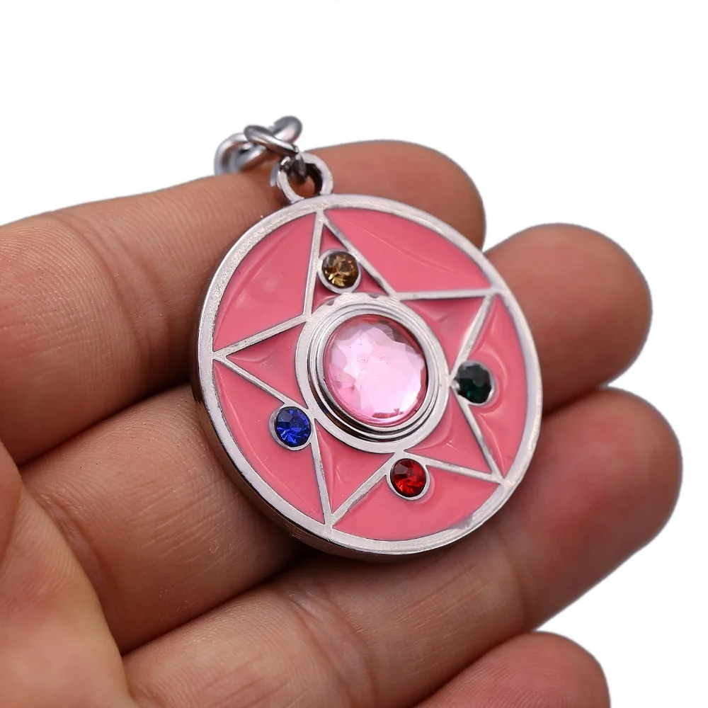 Anime Cosplay Gioielli Sailor Cuore Luna Portachiavi Cuore Luna Arco Portachiavi Portachiavi Portachiavi Auto Portachiavi Donna Ragazza Regalo