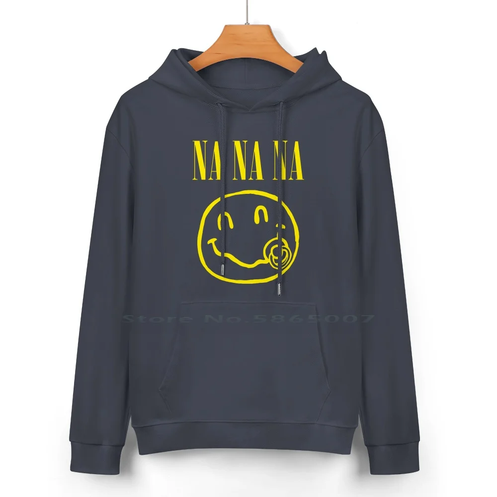 Na Na Na Pure Cotton Hoodie Sweater 24 Colors Funny Parenting Parents Black Mom Dad Kids Toddlers Children Baby Fashion Punk