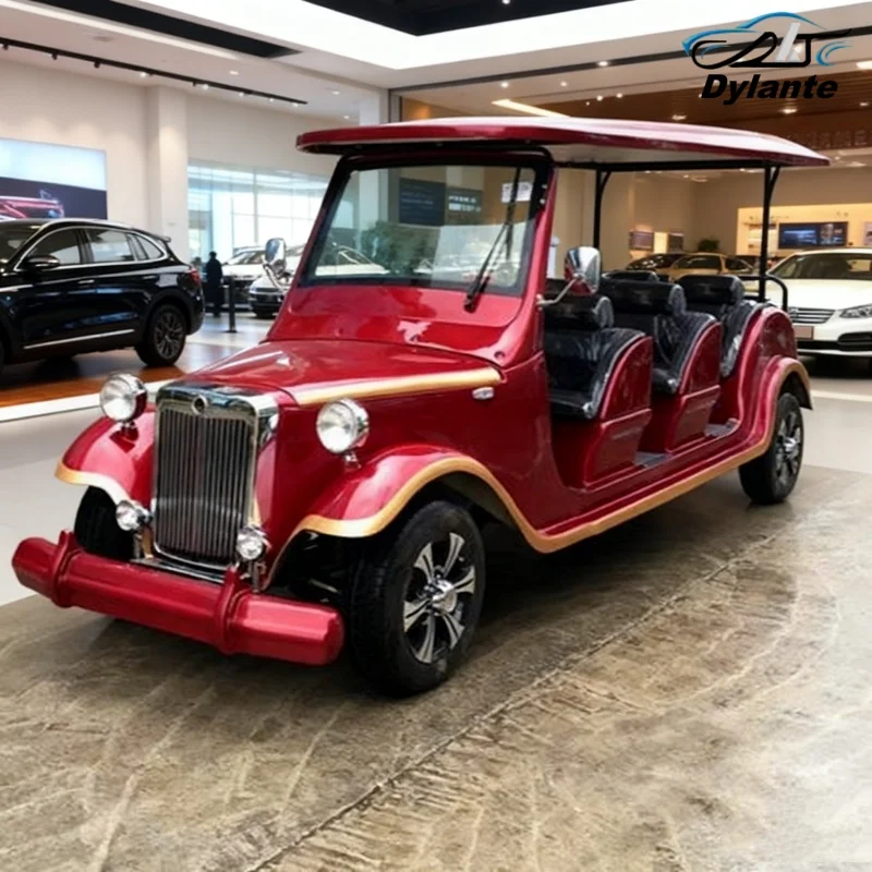 Brand New Custom 72V Lithium Battery Street Legal Off-Road Hunting  Retro Classic Car 5 8 11 Seater Electric Antique Classic Car