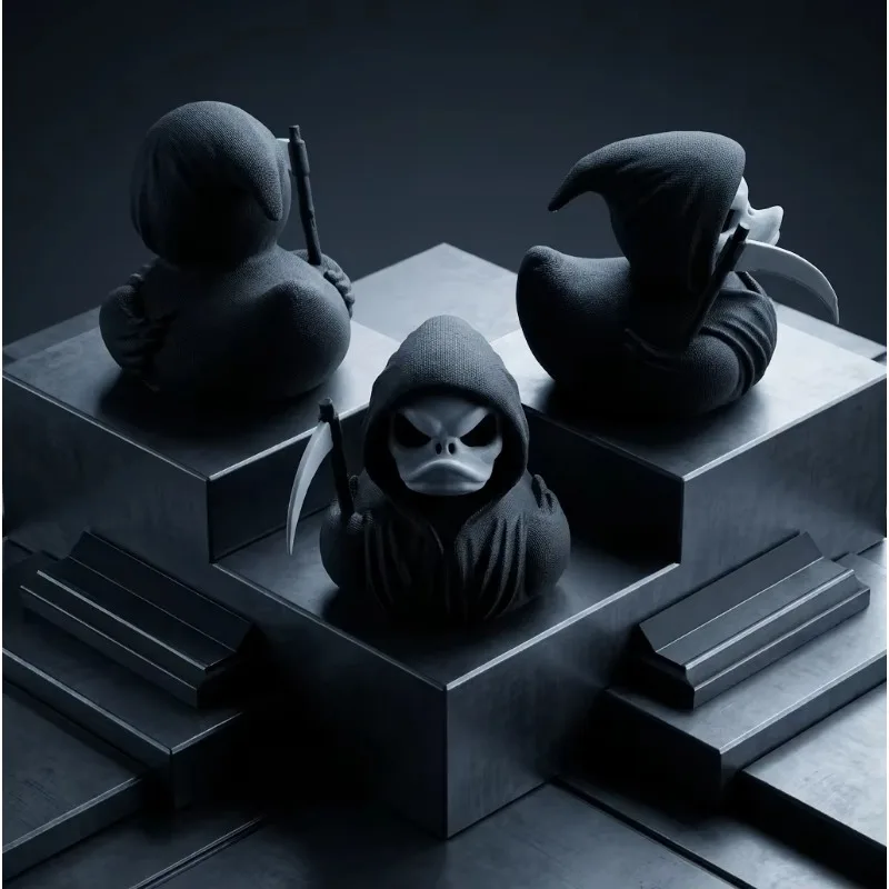 Grim Reaper Duck A 3D Printed Scary Death Duck Statue Suitable for Home Decoration Halloween Decoration for Haunted House Party