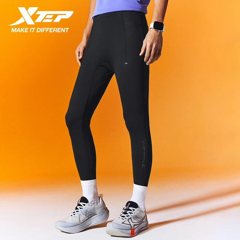 Xtep 2000KM-PRO Men's Sports Pants Yoga Pants 2026 New Style Fitness Training Professional Leggings For Men 874229580145