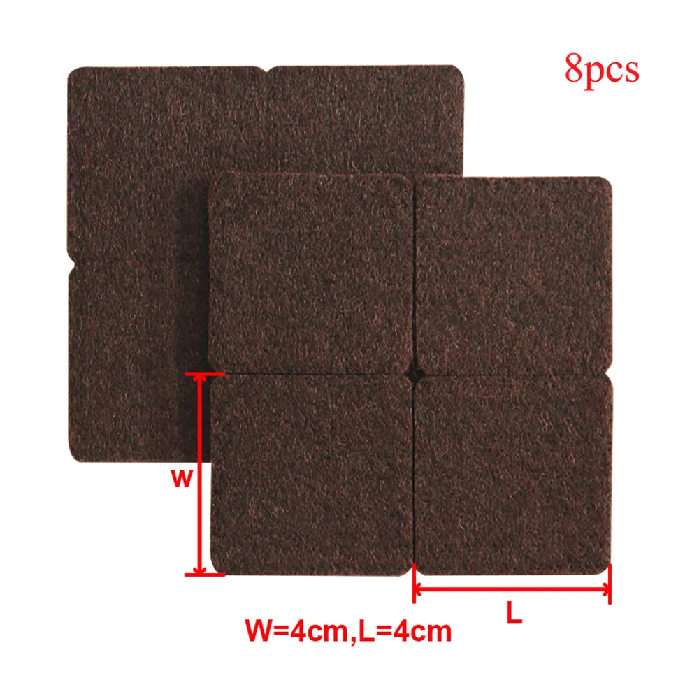 

Wear-resisting Anti Noisy Back Bumper Table Sofa Anti-slip Mat Chair Fitting Furniture Leg Pad Floor Protector