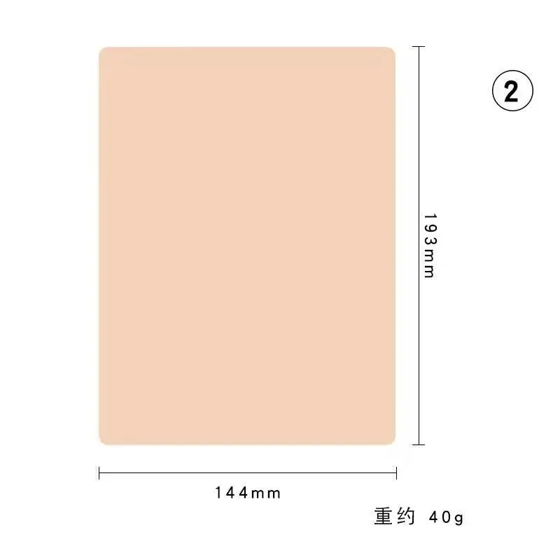 Dual Sides Blank Tattoo Practice Skin Eyebrow Paint Training Fake Skin Permanent Makeup Tattoo Accessories