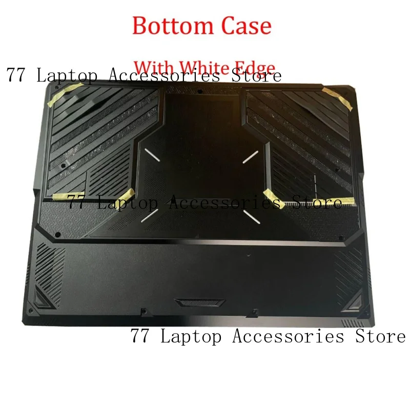 

Black Bottom Case With White Edge For MSI Titan 18 HX A14VIG A14VHG MS-1822 New