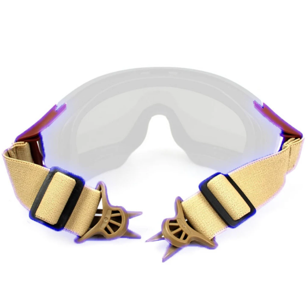 2 Pcs Replacement Adjustable Elastic Straps for FAST Locust Goggle Shooting