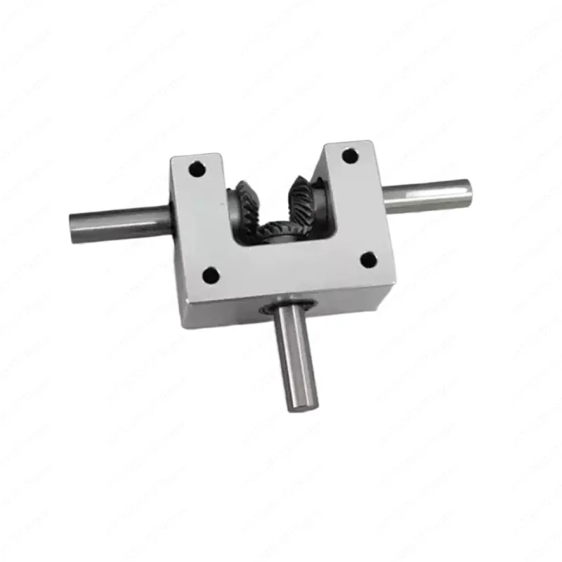Differential Gearbox Small Corner 90 Degree 1:1 Spiral Bevel Gear Shaft 6 Axis 8 Axis