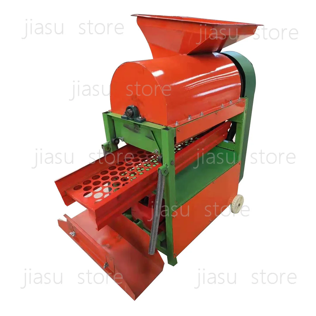 

High-productivity motor-driven household thresher for agricultural and industrial use, used for nut shelling