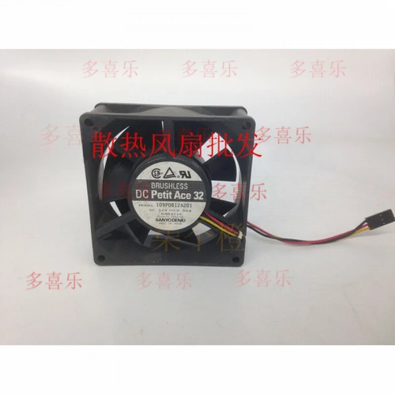 

ZMZM ДЛЯ 8032 8 СМ 109P0812A201 DC12V 0,56A 3-проводной вентилятор охлаждения корпуса # А6–37