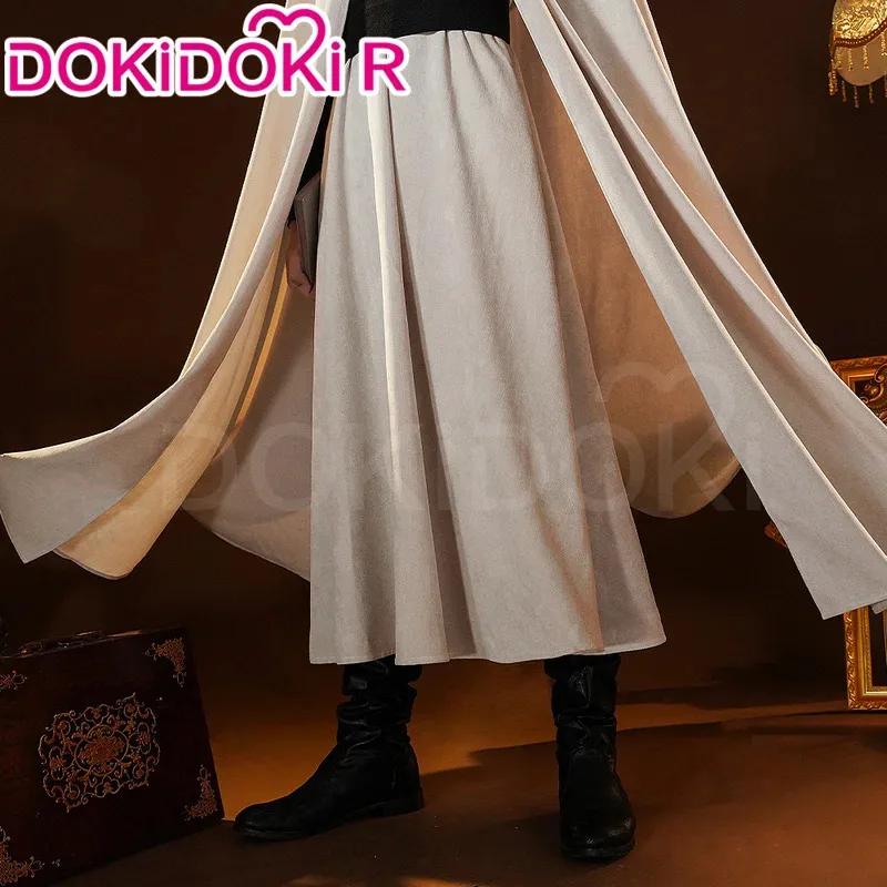 LQIN STOCK Qifrey Cosplay Costume Anime Witch Hat Atelier Cosplay【S-3XL】DokiDoki-R Qifrey Cosplay Costume Wig Plus Size Hallowee