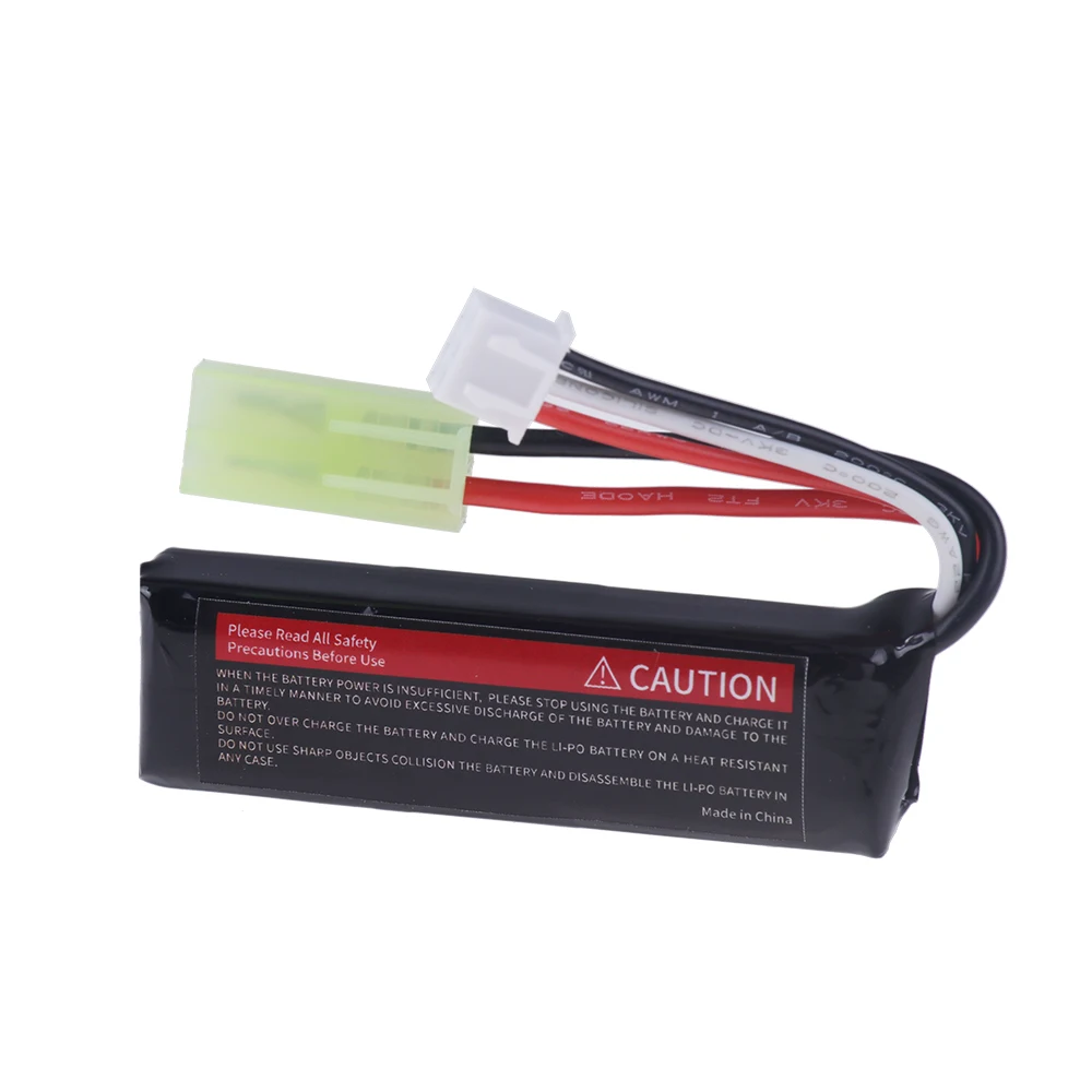 1 шт., литий-полимерный аккумулятор для водяного пистолета, 7,4 В, 7,4 мАч