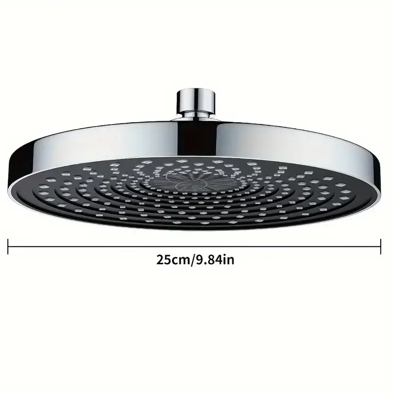 Cabezal de ducha presurizado con rociador superior 25cm y gran caudal - imagen 2