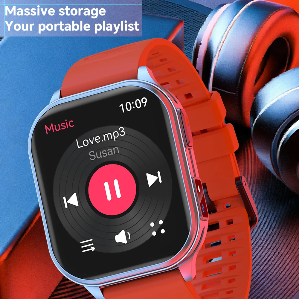 Sports Health Monitoring Wristband Outdoor Waterproof SmartWatch Camera Support Photo Video Capture Local Music Playback BT Call