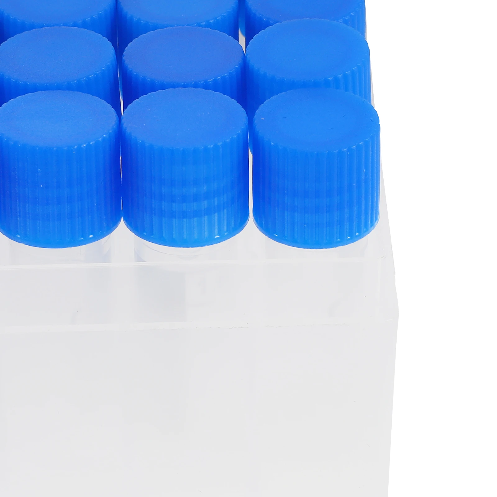

82pcs Premium Freezing Sample Tubes Cryovial Plastic Test Tube Cold Equipment Glass Experiments Safe Transparent