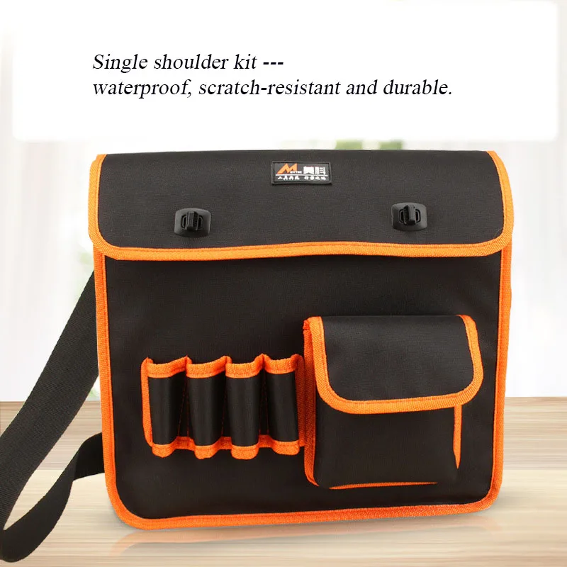 Multifunctional Shoulder Kit Portable Waterproof And Abrasive Durable Hardware Maintenance Hanging Bag with Edge Protection