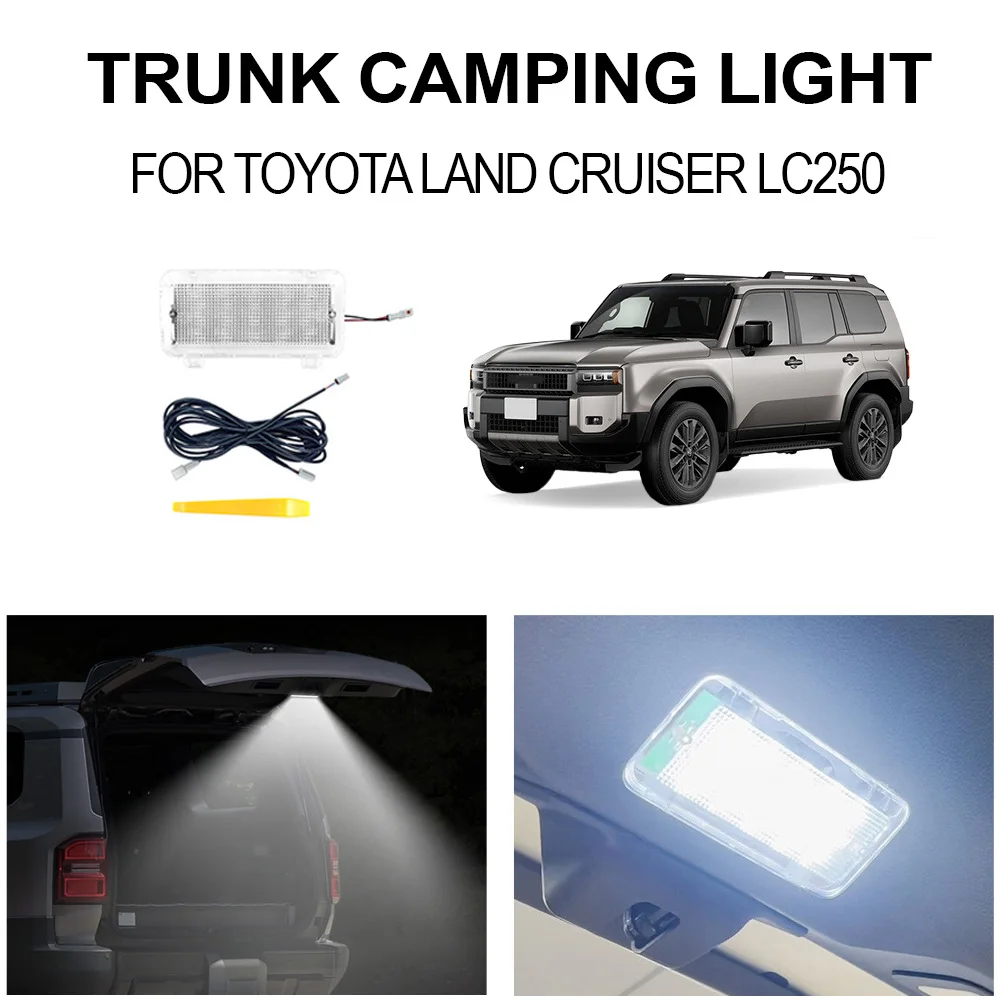 

FOR TOYOTA LAND CRUISER LC250 Trunk camping light Special for trunk lighting modification Car trunk light ABS material