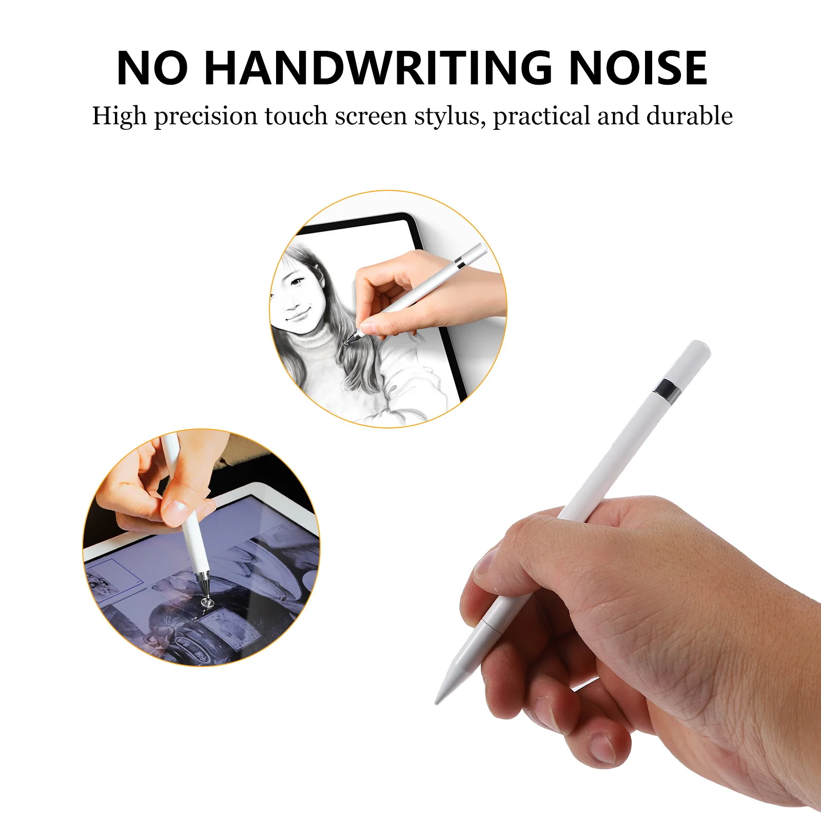 

1Pcs High Precision Capacitive Pen Nonslip Surface Smooth Touch Best Choice for Personal Use Or Gift Touch Screen Device