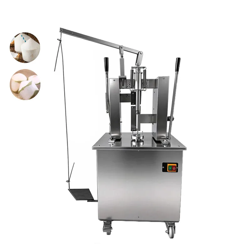 Electric Coconut Peeling Equipment With Sharp Blade Coconut Husk Remover Efficient Green Coconut Peeler For Industrial Use