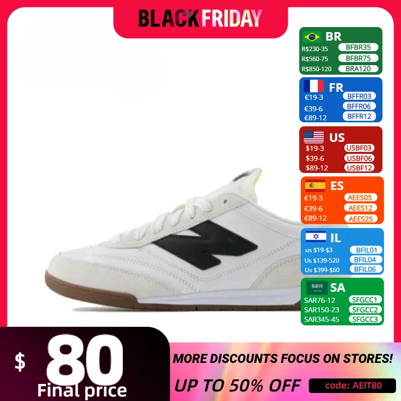 Original New Balance RC 42 Non-Slip Lightweight Skateboard Casual Shoes Men's and Women's Unisex Sneakers