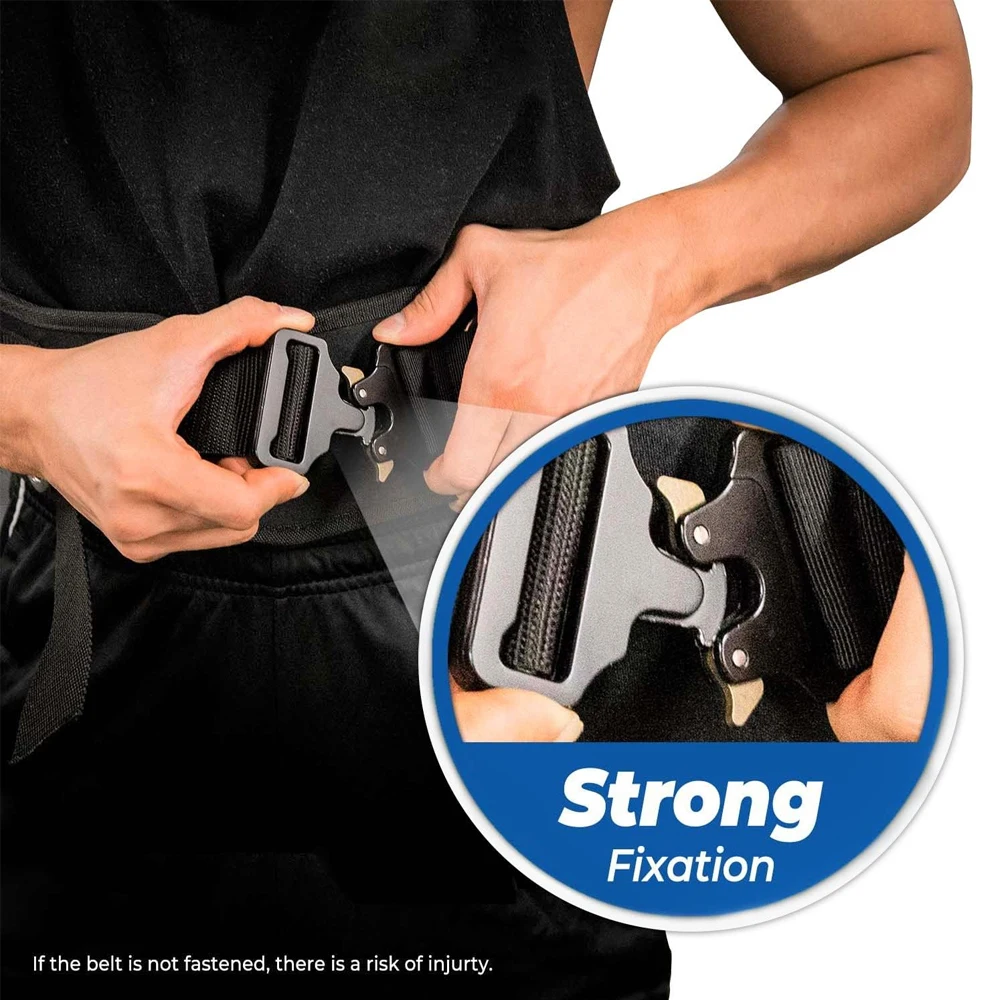 Gewichthebergürtel, bequeme Lenden- und Rückenstütze, hält den Körper in der richtigen Form, Fitnessstudiengürtel für Kniebeugen, Kreuzheben, Cross-Training – Detail 3