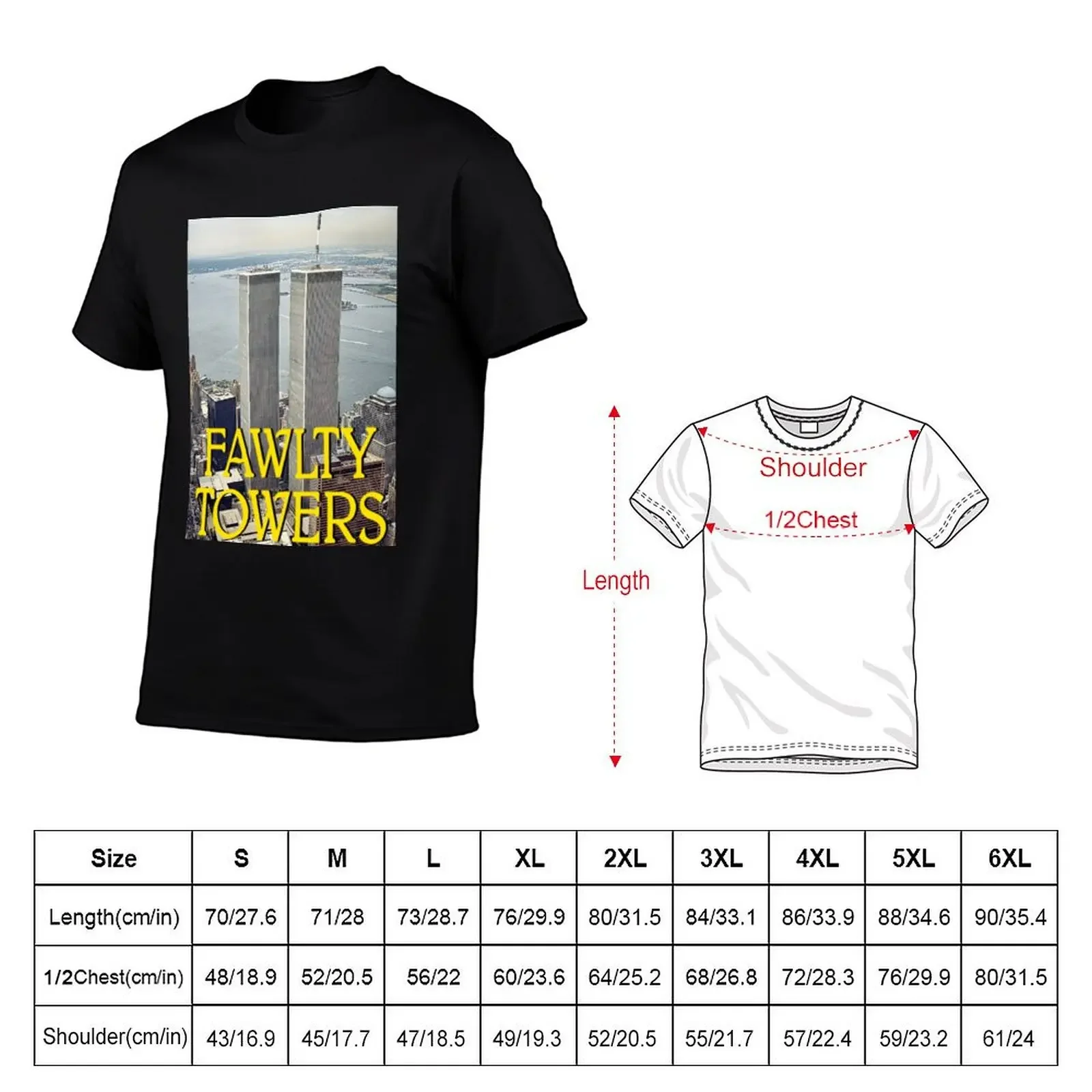 Fawlty Towers T-Shirt anime figures oversized t shirt graphics plus size tops tshirts for men