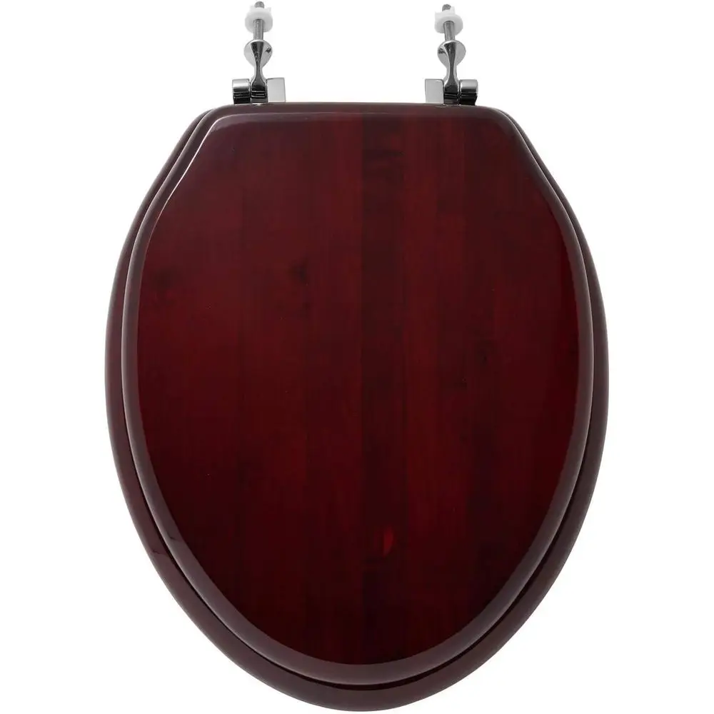 

153867 Luxury Maany Oak Elongated Closed-ront Toilet Seat