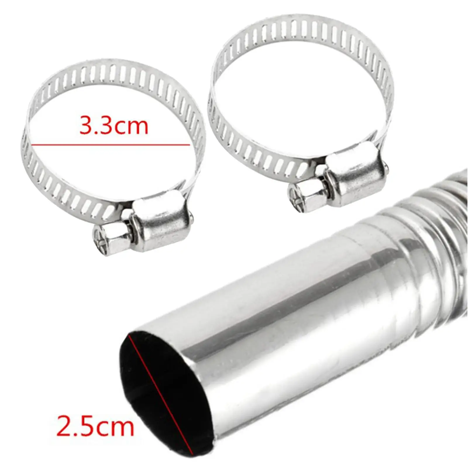 Durable Stainless Steel Exhaust Pipe for Efficient Parking Air Heating